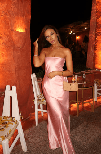 ROSÉ SCULPT MAXI DRESS