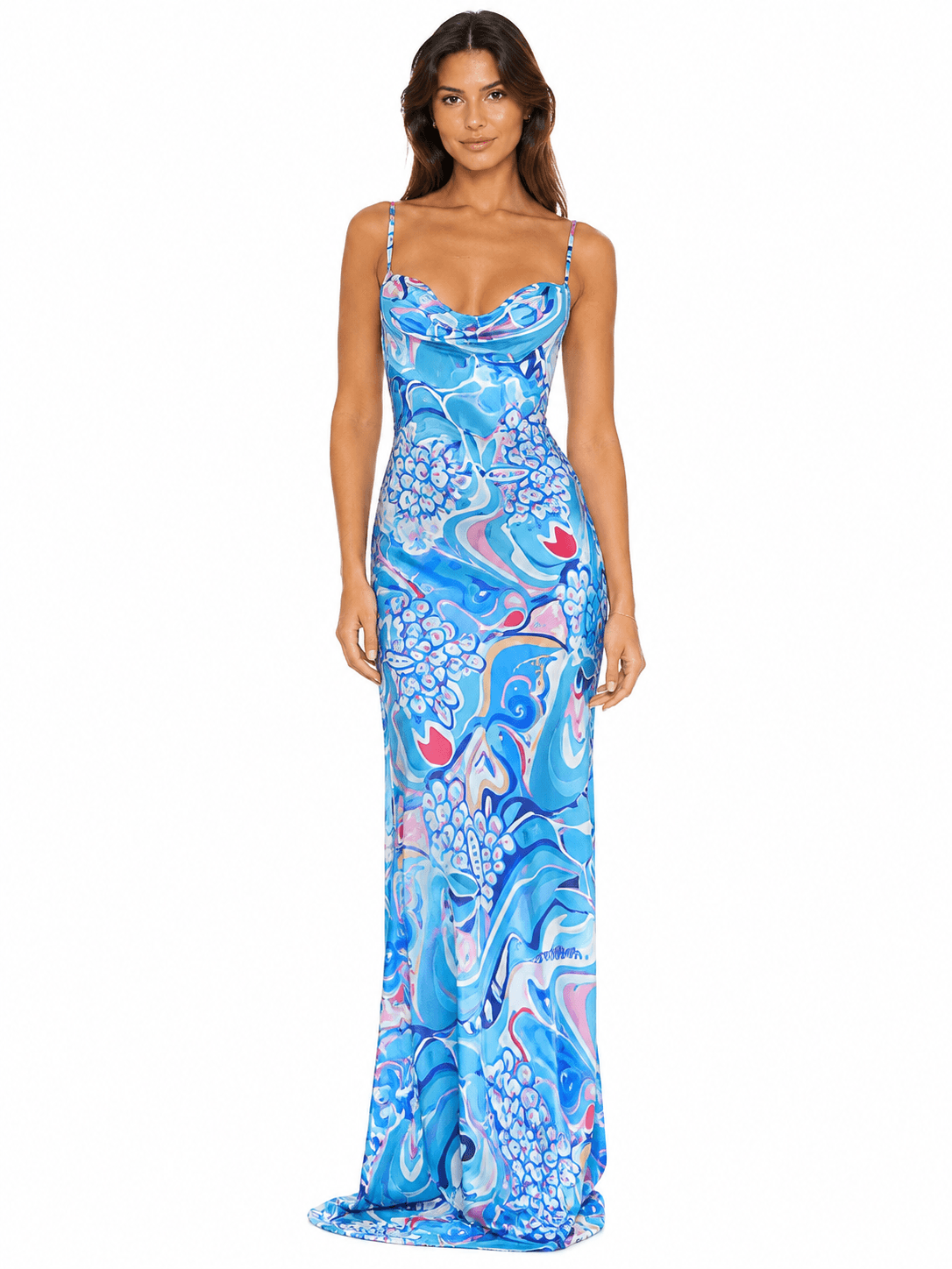 AZURA PRINT MAXI DRESS